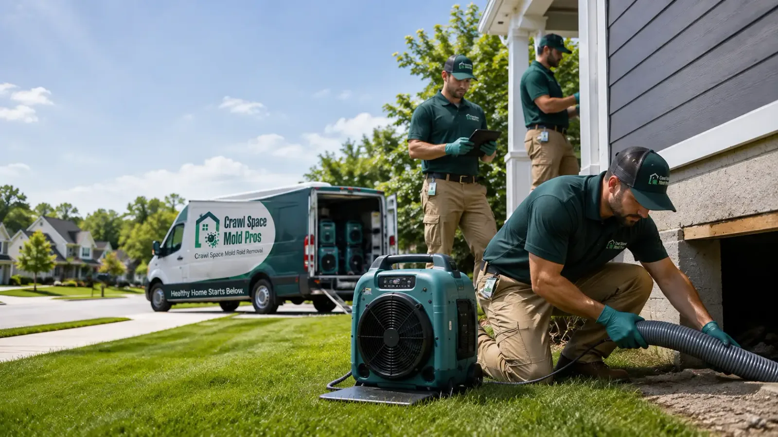Crawl Space Mold Removal in Durham, CT
